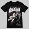 A Ma Maniére x Air Jordan 3 "Burgundy Crush" DopeSkill T-Shirt Nevermind Graphic Streetwear - black