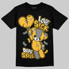 New Balance 9060 Varsity Gold (GS) DopeSkill T-Shirt Love Sick Graphic Streetwear - Black