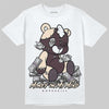 A Ma Maniére x Air Jordan 3 "Burgundy Crush" DopeSkill T-Shirt MOMM Bear Graphic Streetwear - White