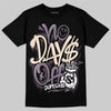 A Ma Maniére x Air Jordan 3 Black Violet Ore DopeSkill T-shirt No Days Off Graphic Streetwear - Black