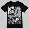 Lanvin Curb Sneakers White Anthracite DopeSkill T-Shirt Real Ones Move In Silence Graphic Streetwear - black