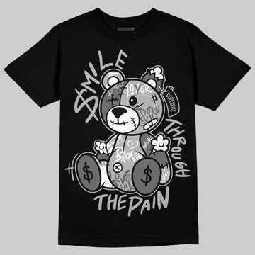 New Balance 2002R ‘Steel Orca’ DopeSkill T-Shirt Smile Through The Pain Graphic Streetwear - Black