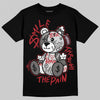 New Balance 1906R Silver Classic Crimson DopeSkill T-Shirt Smile Through The Pain Graphic Streetwear - Black