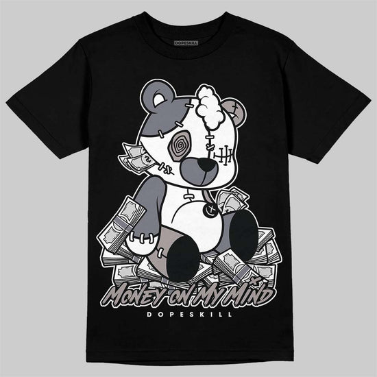 Lanvin Curb Sneakers White Anthracite DopeSkill T-Shirt MOMM Bear Graphic Streetwear - black