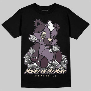 A Ma Maniére x Air Jordan 3 Black Violet Ore DopeSkill T-shirt MOMM Bear Graphic Streetwear - Black