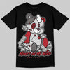 New Balance 1906R Silver Classic Crimson DopeSkill T-Shirt MOMM Bear Graphic Streetwear - Black