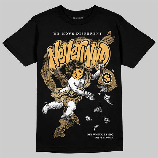 Jordan 6 “Pearl” DopeSkill T-Shirt Nevermind Graphic Streetwear - black