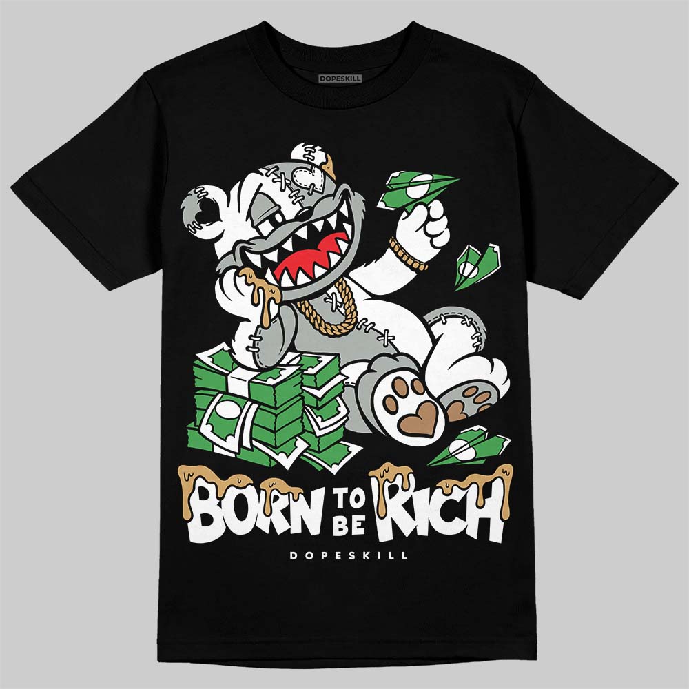 New Balance 1906R ‘White Gold’ DopeSkill T-Shirt Born To Be Rich Graphic Streetwear - Black