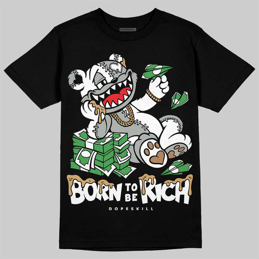 New Balance 1906R ‘White Gold’ DopeSkill T-Shirt Born To Be Rich Graphic Streetwear - Black