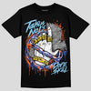 Dunk Low Futura Orange Blaze DopeSkill T-Shirt Takin No L's Graphic Streetwear - Black