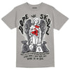 Jordan 4 Retro 'Wet Cement' DopeSkill Grey T-shirt Angels Graphic Streetwear