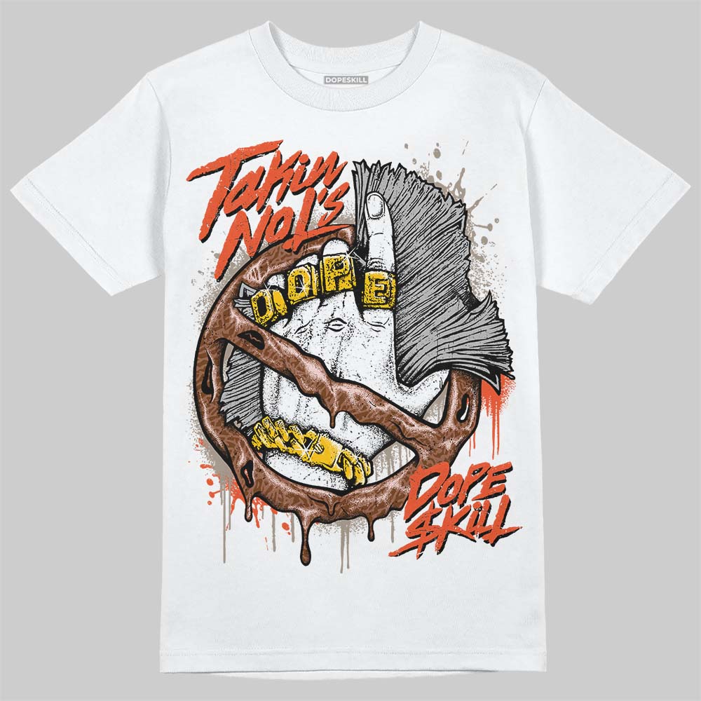 Jordan 3 “Desert Elephant” DopeSkill T-Shirt Takin No L's Graphic Streetwear - White