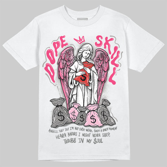 Jordan 3 “Wings” DopeSkill T-Shirt Angels Graphic Streetwear - White 