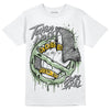 Jordan 4 Retro “Seafoam” DopeSkill T-Shirt Takin No L's Graphic Streetwear - White 