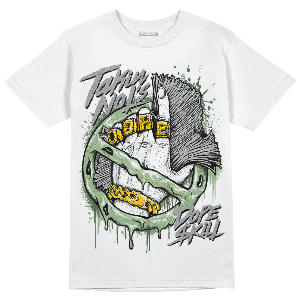 Jordan 4 Retro “Seafoam” DopeSkill T-Shirt Takin No L's Graphic Streetwear - White 