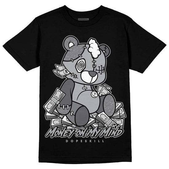 Jordan 4 Retro 'Wet Cement' DopeSkill T-Shirt MOMM Bear Graphic Streetwear - Black