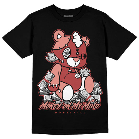 Jordan 13 “Dune Red” DopeSkill T-Shirt MOMM Bear Graphic Streetwear - Black