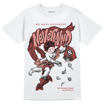 Jordan 13 “Dune Red” DopeSkill T-Shirt Nevermind Graphic Streetwear - White