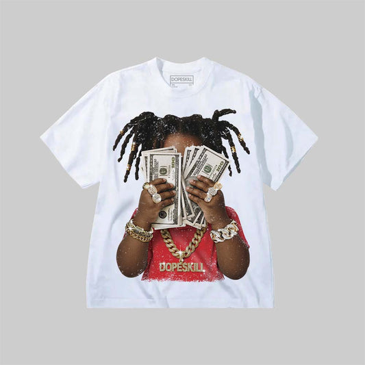 Rich Youth DopeSkill Premium T-shirt Streetwear - White 