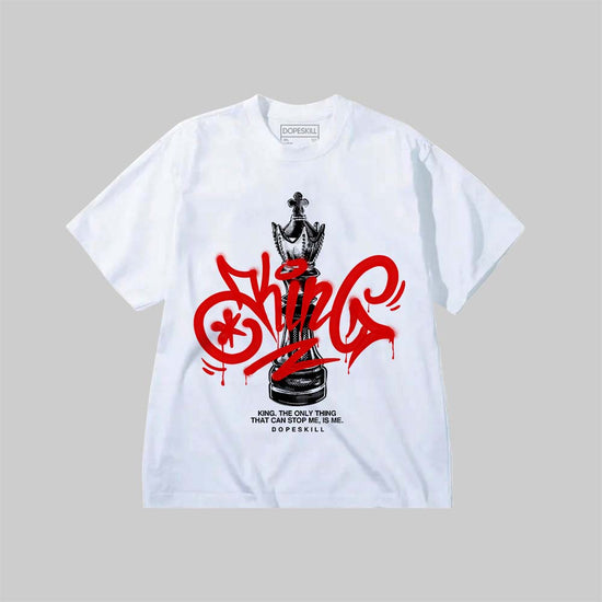 King Chess DopeSkill Premium T-shirt Streetwear - White