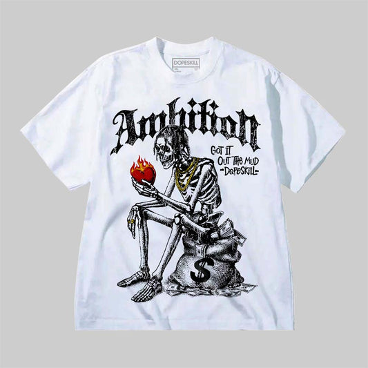 Ambition DopeSkill Premium T-shirt Streetwear - White