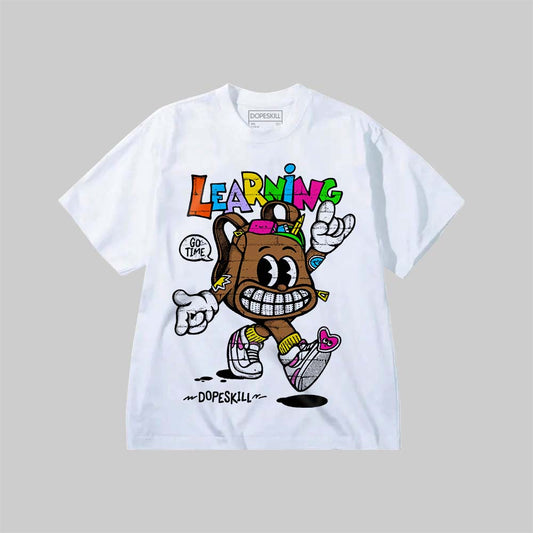 Learning DopeSkill Premium T-shirt Streetwear - White