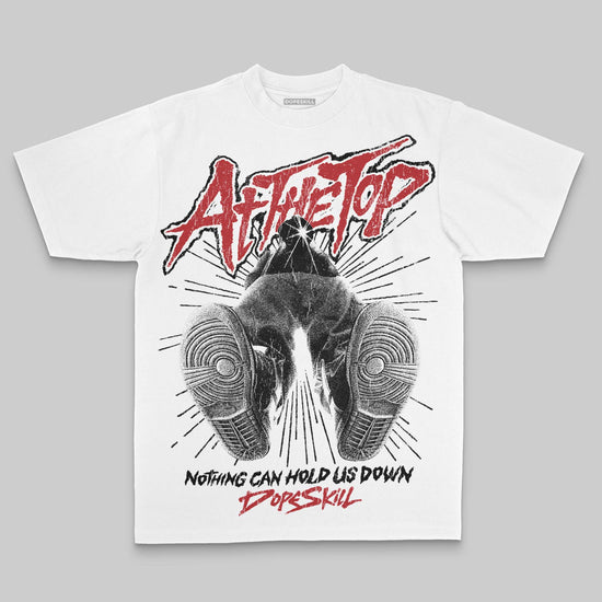 Black/White Oversize Print Nothing Can Hold US Down DopeSkill Graphic Premium T-shirt Streetwear - White