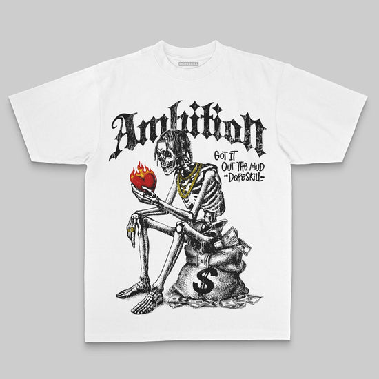Ambition DopeSkill Premium T-shirt Streetwear - White
