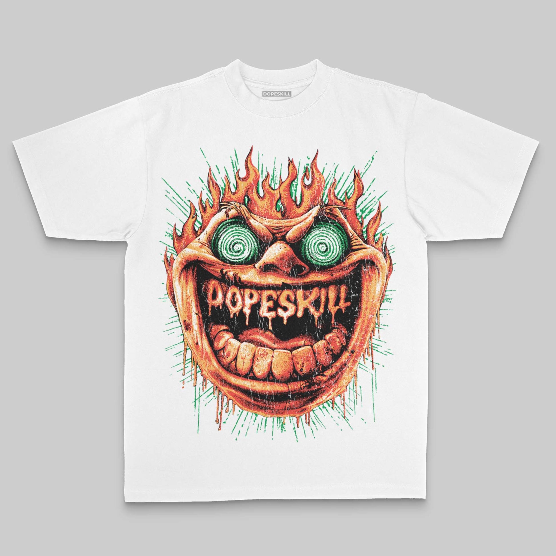 Hellfire DopeSkill Premium T-shirt Streetwear - White