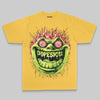 Hellfire DopeSkill Premium T-shirt Streetwear - Mustard