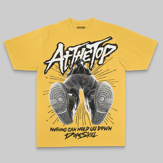 Yellow Oversize Print Nothing Can Hold US Down DopeSkill Graphic Premium T-shirt Streetwear - Mustard