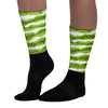 Abstract Tiger Sublimated Socks Match Dunk Low 'Chlorophyll'