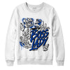 AJ 5 Racer Blue DopeSkill Sweatshirt Boss Lady Graphic