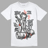 Black Canvas 4s DopeSkill T-Shirt Then I'll Die For It Graphic - White 