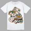 Safari Dunk Low DopeSkill T-Shirt Bear Steals Sneaker Graphic - White 