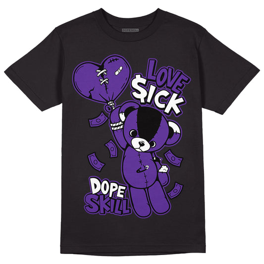 PURPLE Collection DopeSkill T-Shirt Love Sick Graphic - Black