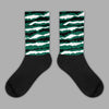 Lottery Pack Malachite Green Dunk Low Sublimated Socks Abstract Tiger Graphic