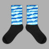 SB Dunk Argon Sublimated Socks Abstract Tiger Graphic