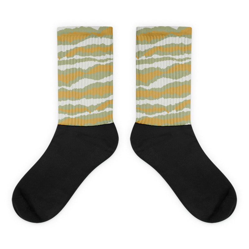 Jordan 5 Jade Horizon DopeSkill Socks Abstract Tiger Graphic