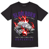 PURPLE Collection DopeSkill T-Shirt Slow Burn Graphic - Black