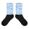 Jordan 6 University Blue Dopeskill Socks Abstract Tiger Graphic Streetwear