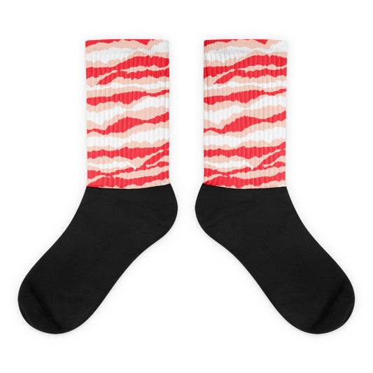 AJ 6 Low “Atmosphere” Dopeskill Socks Abstract Tiger Graphic
