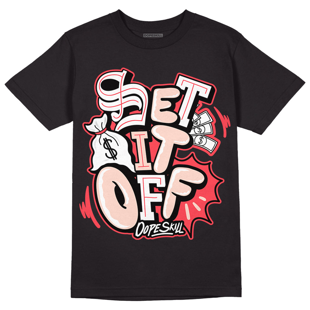 Atmosphere 6s Low DopeSkill T-Shirt Set It Off Graphic - Black 