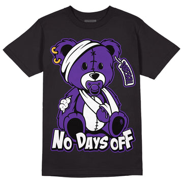 PURPLE Collection DopeSkill T-Shirt Hurt Bear Graphic - Black