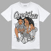 Jordan 1 High Stealth DopeSkill T-Shirt Queen Of Hustle Graphic - White 