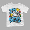 8-Bit And Emoji 12s DopeSkill Toddler Kids T-shirt I'm The Future Graphic - White 