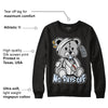 Black Metallic Chrome 6s DopeSkill Sweatshirt Hurt Bear Graphic