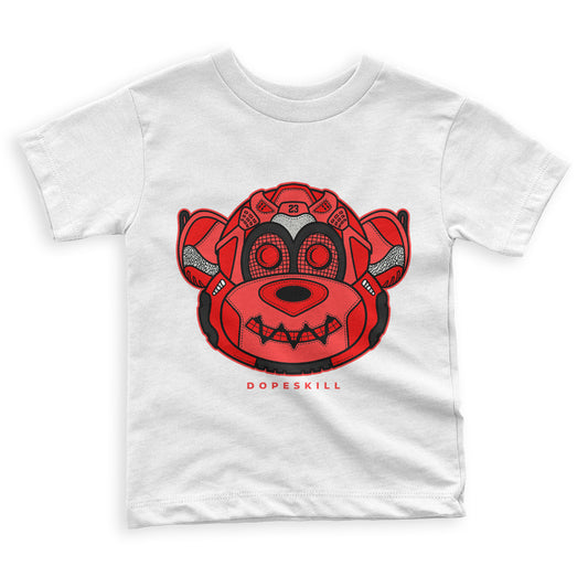 Chile Red 9s DopeSkill Toddler Kids T-shirt Monk Graphic