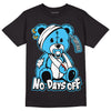 University Blue 13s DopeSkill T-Shirt Hurt Bear Graphic - Black 