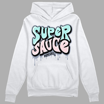 Easter 5s DopeSkill Hoodie Sweatshirt Super Sauce Graphic - White 